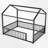Metal Canopy Bed Floor House Bed With Fence-732111613-732111612