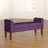 Velvet Upholstered Storage Bench-455260921