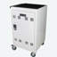 Chariot de chargement mobile et armoire pour ordinateurs portables 30 tablettes avec serrure à combinaison-656459050