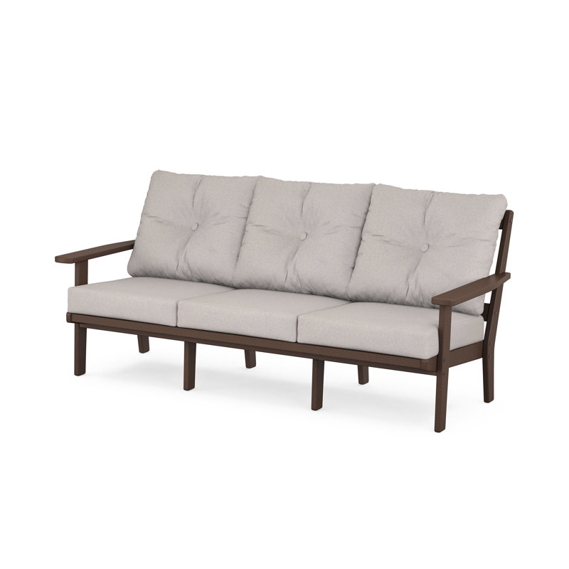 Prairie Deep Seating Sofa, Gray Mist, Sand