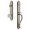 Arc Handleset with Single Cylinder Deadbolt and Fontainebleau Door Knob and Rosette