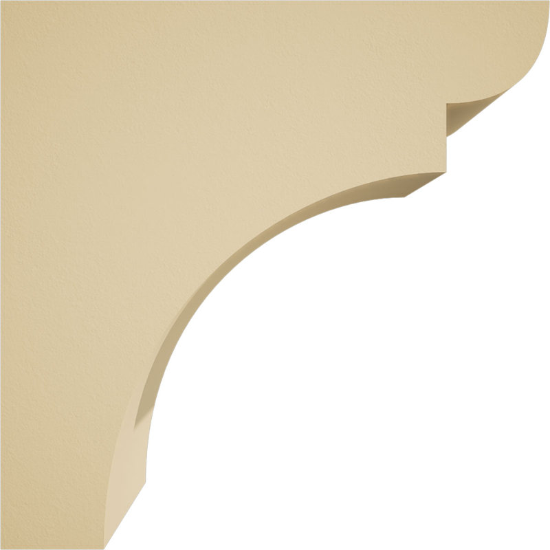 Corbeau en uréthane Yorktown Signature, brun clair apprêté, H 8 po x l 6 po x P 8 po