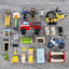 Ensemble de jeu en bois Everyday Heroes, 3 étages avec 26 accessoires, pliable pour le rangement