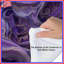 Édredon fluide en tissu mauve-123418029
