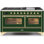 Cuisinière à gaz double autoportante 60 po 5,02 pi³ avec plaque chauffante Majestic II