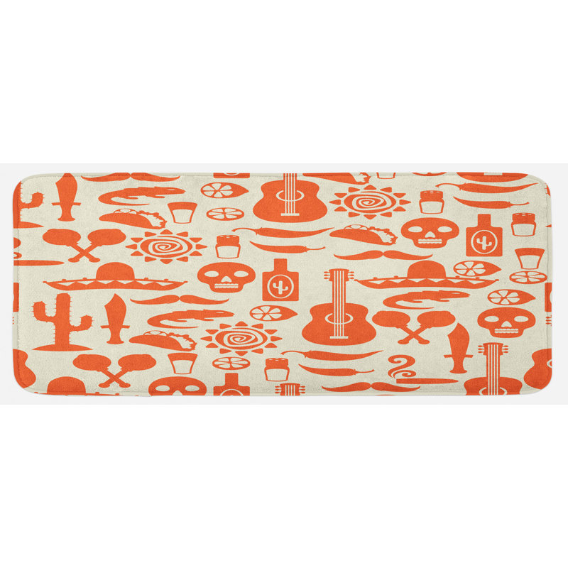 Tapis de cuisine mexicain
