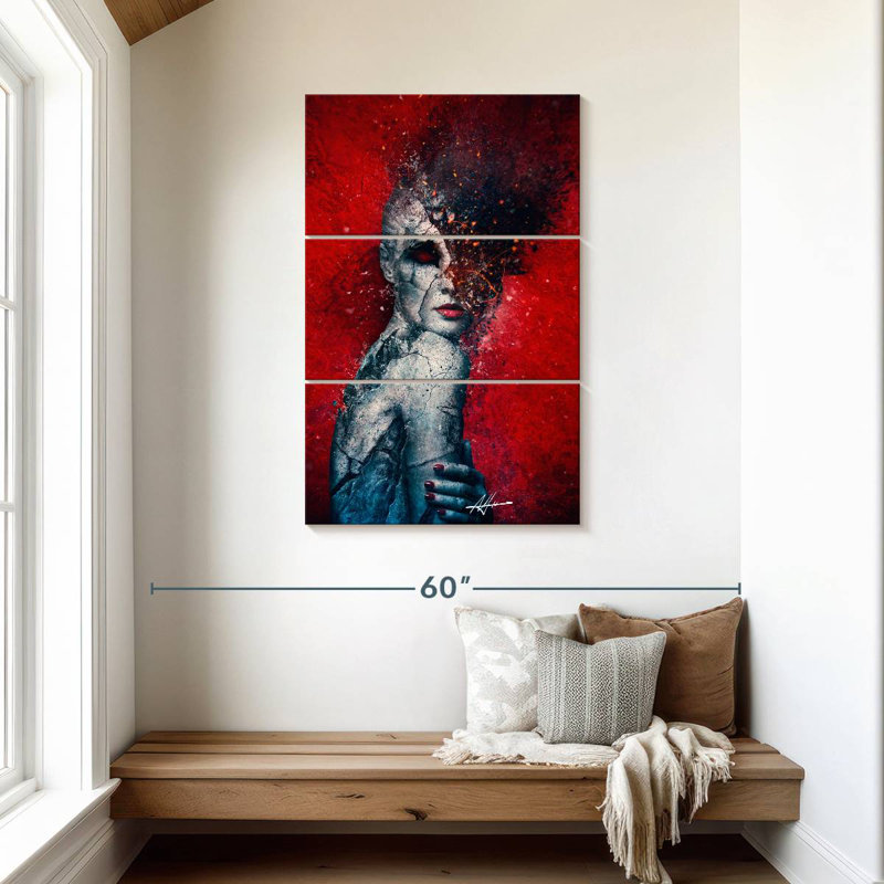 Hitzel Indifference, 45" H x 28" W