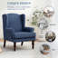 Upholstered Accent Chair-1826437609