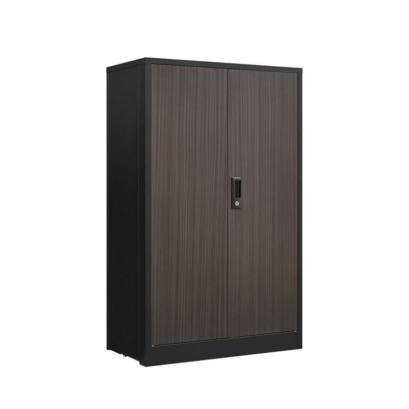 Metal Storage Cabinet With Locking Doors And Adjustable Shelf, Folding Filing Storage Cabinet , Folding Storage Locker Cabinet For Home Office,School,Garage