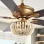 Ventilateur de plafond à 5 pales de 52 po avec télécommande et ensemble d'éclairage inclus Bristal-901812260
