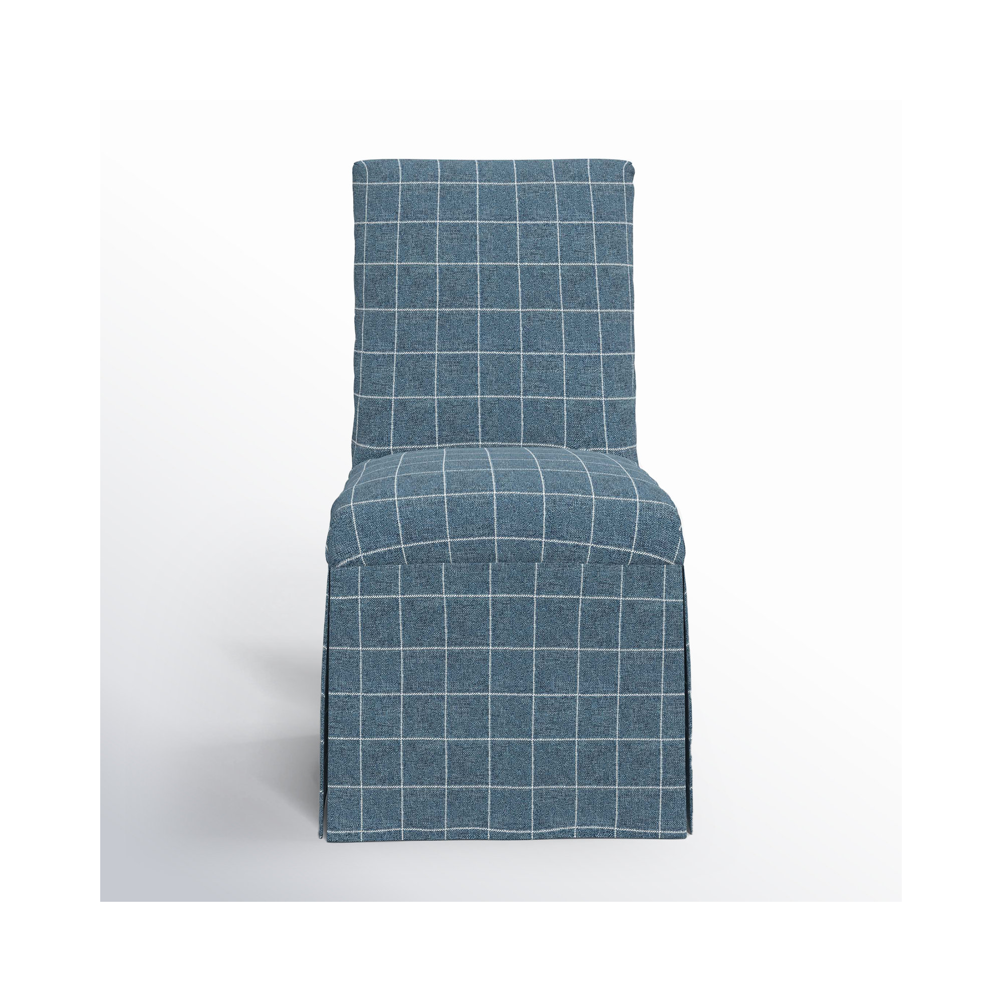 Ivanka Upholstered Parsons Chair, Cafe Rainstorm