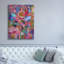 "Bungalow Rose" Nature's World2 par Noemi Ibarz, art mural sur toile-89353408