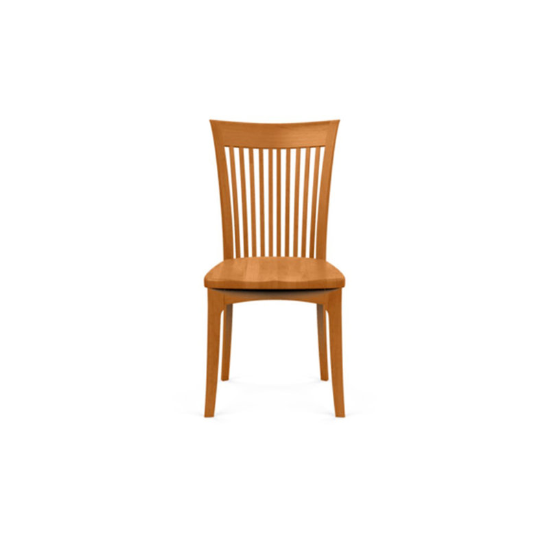 Sarah Solid Wood Dining Chair, Natural Cherry
