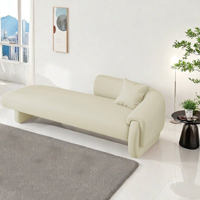 Fauteuil inclinable en similicuir léger et luxueux