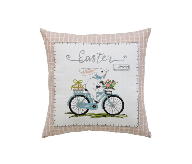 Checkered Throw Pillow