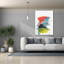 «Abstract Landscape No. 40» par Jan Weiss, art mural sur toile, 12 po x 16 po-218017372