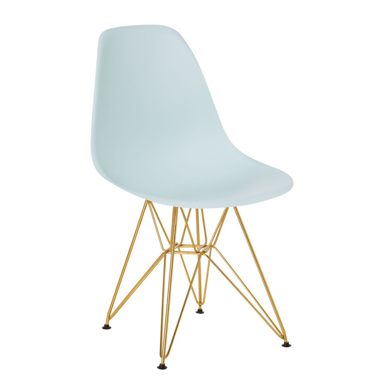 Chaise d'appoint Kiswanna, Bleu pâle