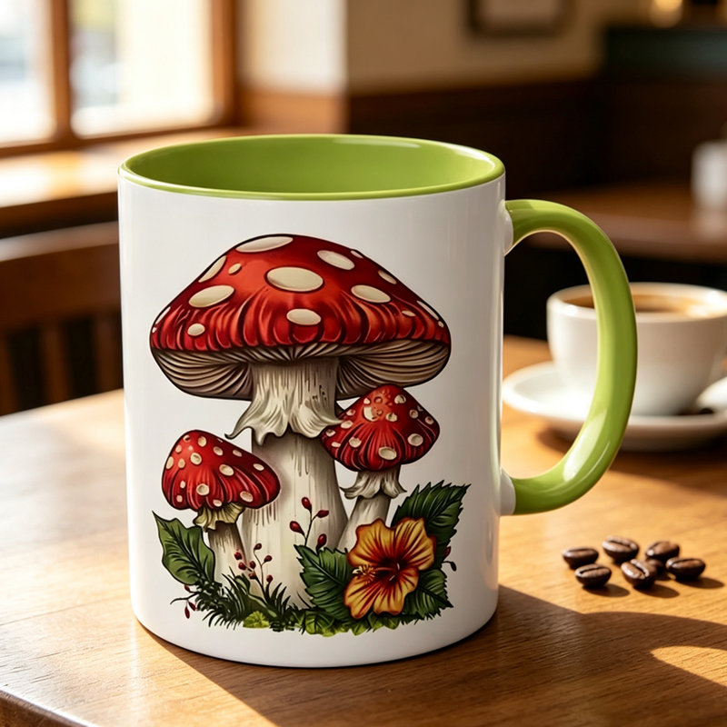 Ceramic -Shaped Coffee Cup Suitable for Coffee & Tea - Elegant Gift for &, /Christmas Present, -Themed Cup for Parties.