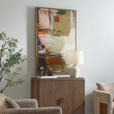 Uttermost Palace Walls, art abstrait encadré