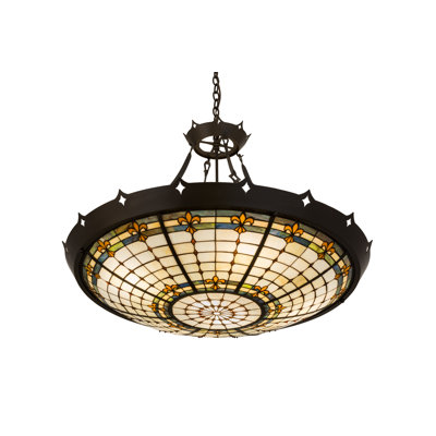 Luminaire suspendu bol 6 lumières Rhythm
