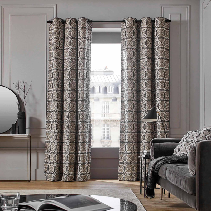 Eyelet Blackout Curtain, 149 x 275cm