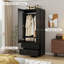 Garde-robe 2 portes avec 2 tiroirs-1674942893