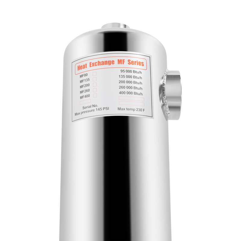 120KW Heat Exchanger For Swimming Pool