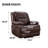 37.4" W Genuine Leather Recliner-570695830