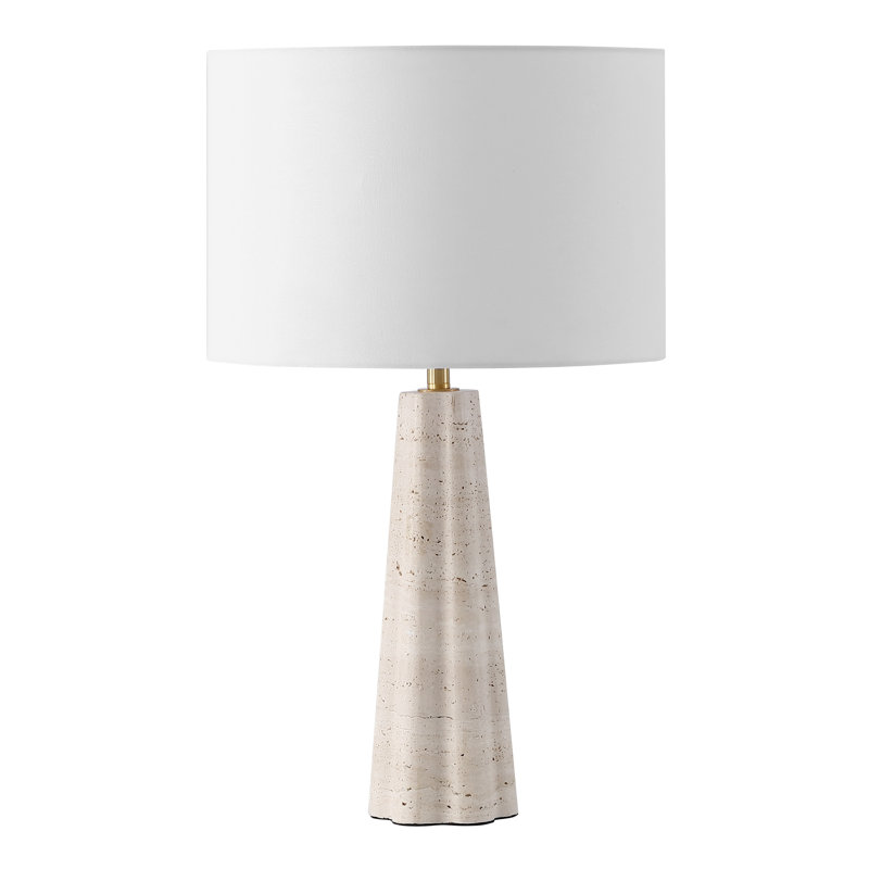 Charay Travertine Table Lamp