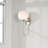 Ansley Steel Armed Sconce-94393084