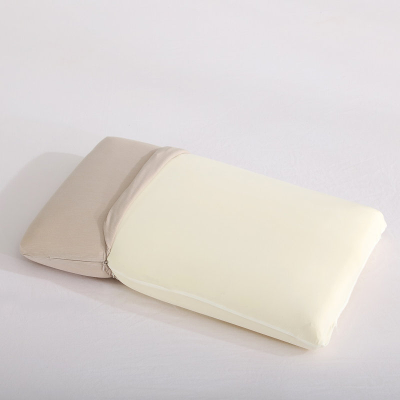 Qbedding PiloMio® Loft Memory Foam Cervical Support Pillow – Medium Firm High-Rebound Contour Design, 15'' * 24''