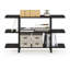 Rosamaria 47.24 " W Plastic Shelving Unit-666637717