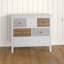 Iron Solid Wood 93 cm W Chest of Drawers