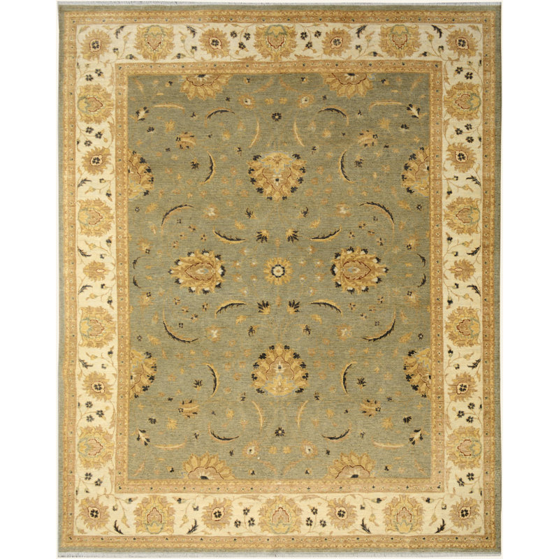 Dorn Hand Knotted Wool Oriental Indoor Rug