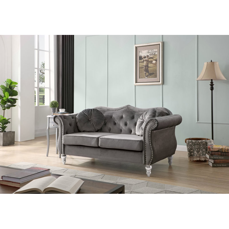 Causeuse Cozy, Gris foncé
