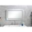 Miroir de salle de bain à DEL avec éclairage avant et arrière-148260412