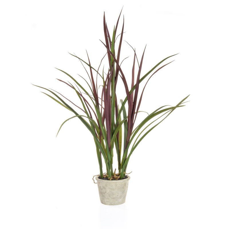 70cm Faux Reed Grass in Composite Pot