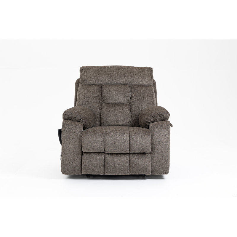 Fauteuil relevable électrique Old Age, canapé électrique en mousse haute densité, avec fonctions de chauffage et de massage