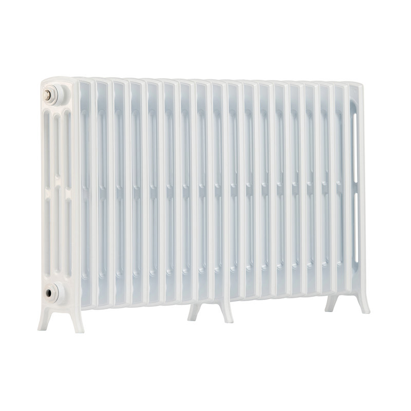 Romona Horizontal Traditional Colosseum Radiator, 650cm, White