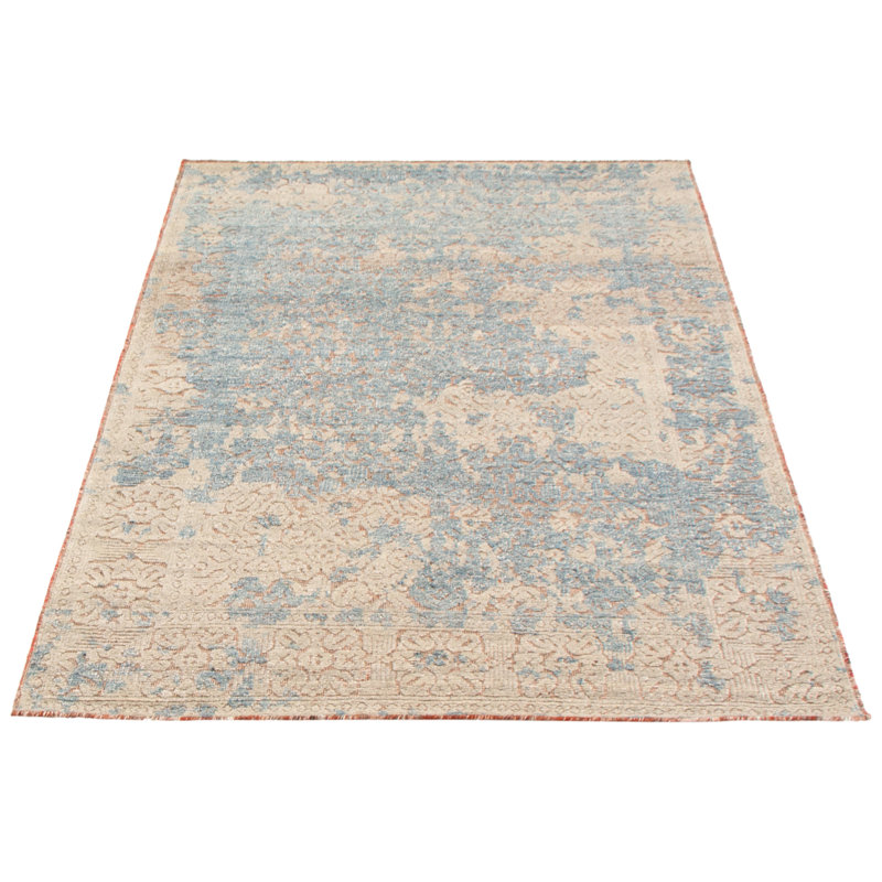 Tapis bleu Loreto 5 pi 5 po x 7 pi 10 po