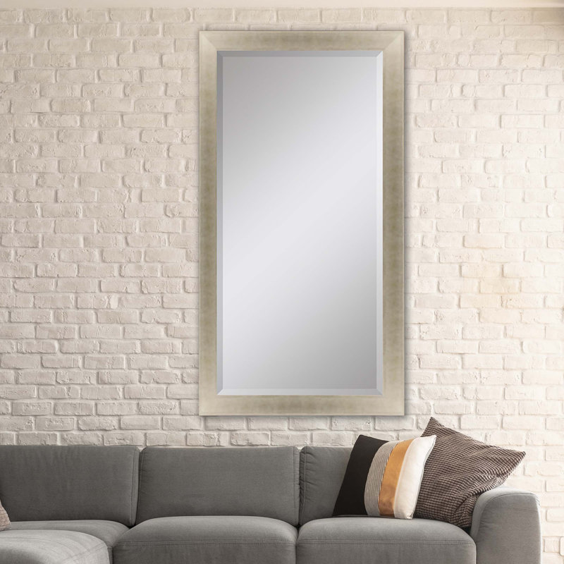 Double miroir moderne en pleine longueur et biseauté Salazar