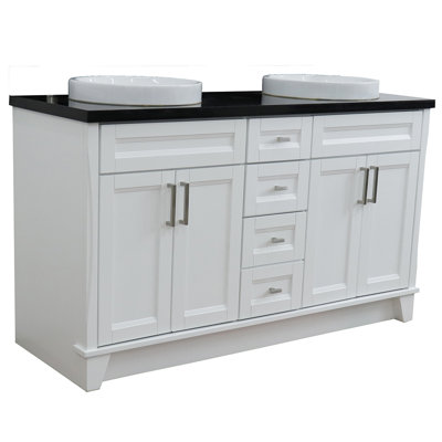 Ensemble de meuble-lavabo double 61 po Laggan