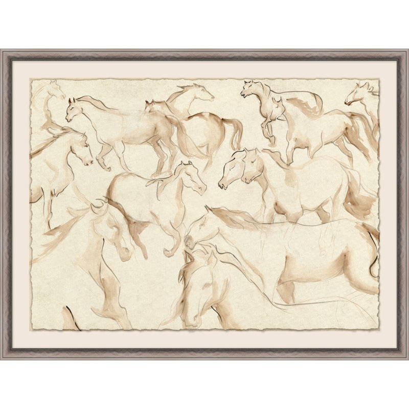 Roaming Herd 1 Print