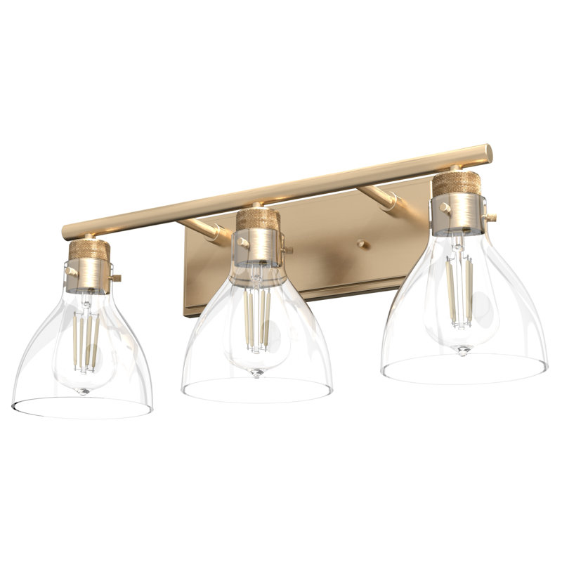 Van Nuys 3 - Light Dimmable Vanity Light, Alturas Gold