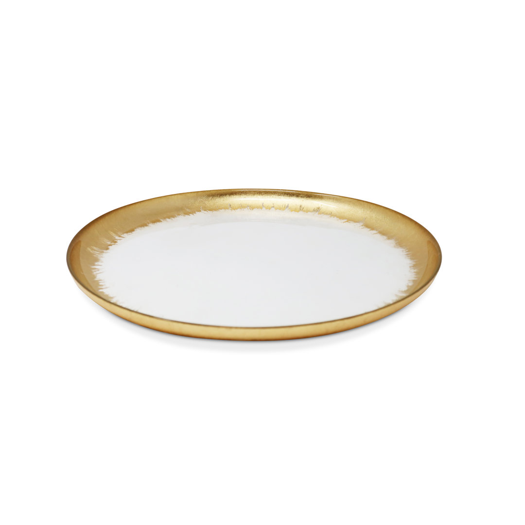 Kuhao 8.25'' Glass Salad/Dessert Plate Everly Quinn