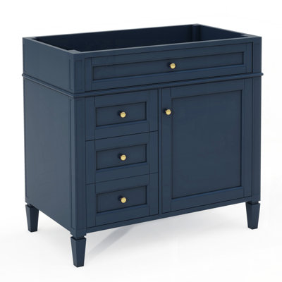 Meuble-lavabo moderne avec rangement abondant et design élégant