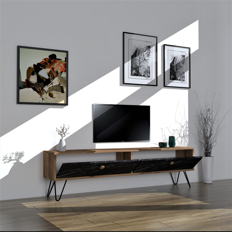 Alaray Unfinished TV Stand for TVs up to 49"