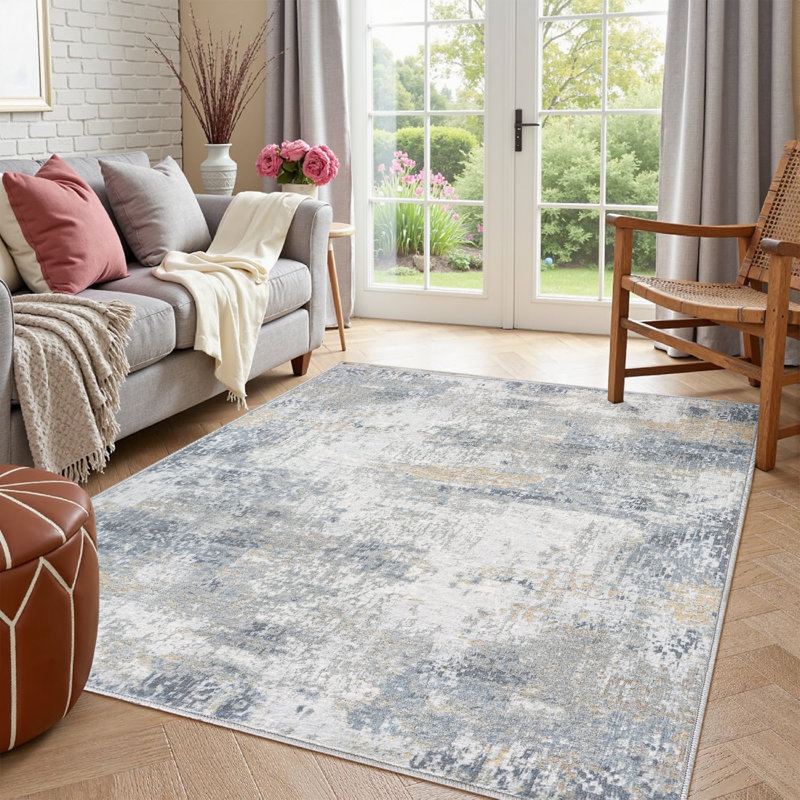 Abstract Area Rug, Rectangle 160 x 230 cm