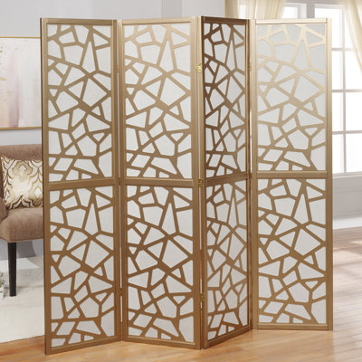 Degmo Wood Room Divider by Mercer41