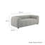 Causeuse en tissu Liana-101323744
